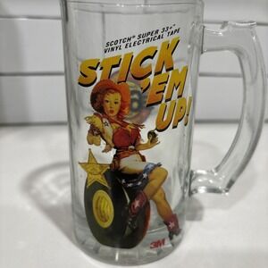 Scotch Tape Beer Mug Stick 'Em Up Made IN USA 3M Corporation